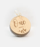 Elegant Smockers LK | Monthly Baby Milestone Plaques Set | Sri Lanka 