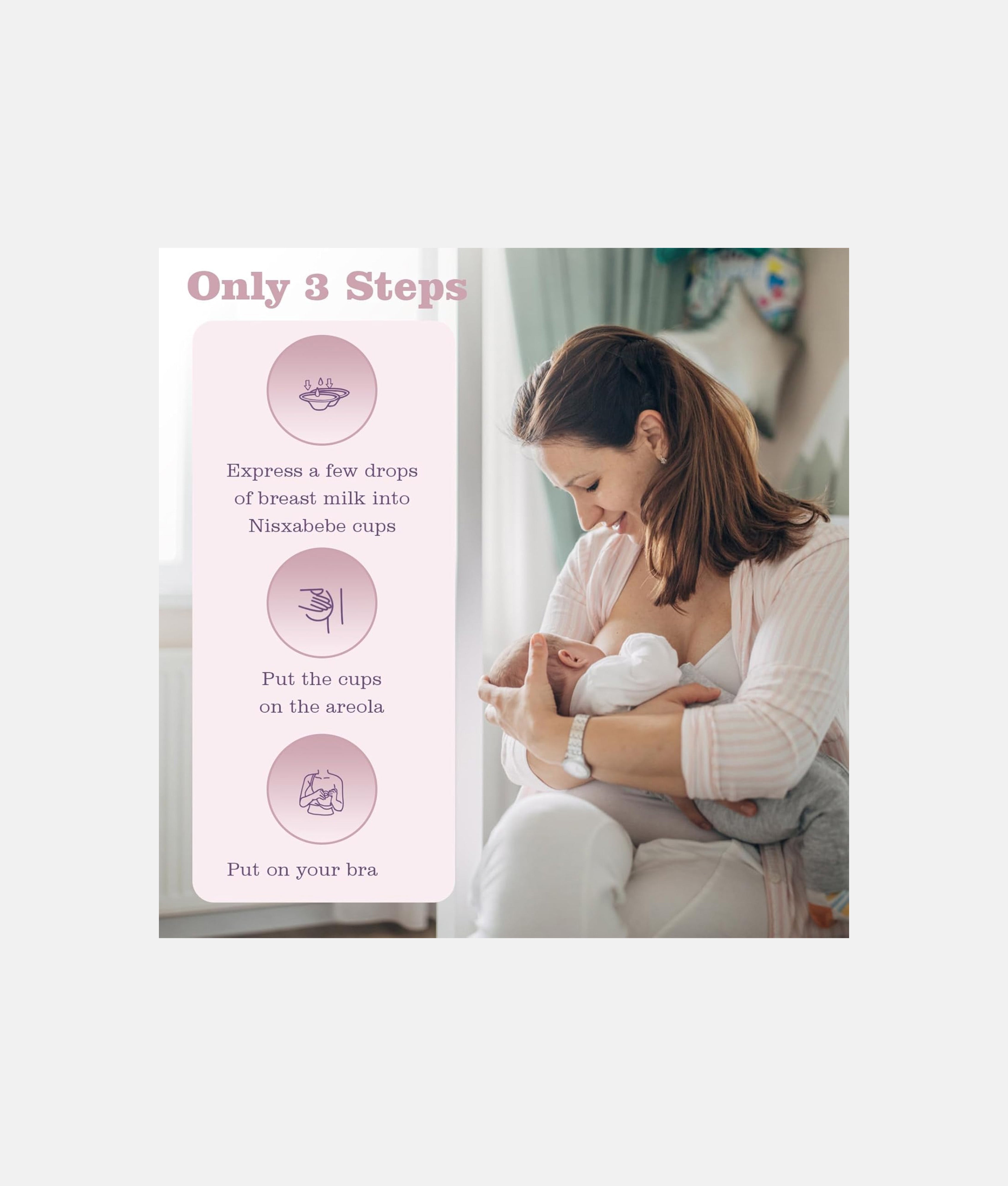 Elegant Smockers LK | Silver Nursing Cups - Nisxabebe | Sri Lanka 