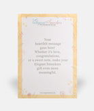 Elegant Smockers LK | Personalised Gift Message | Sri Lanka 