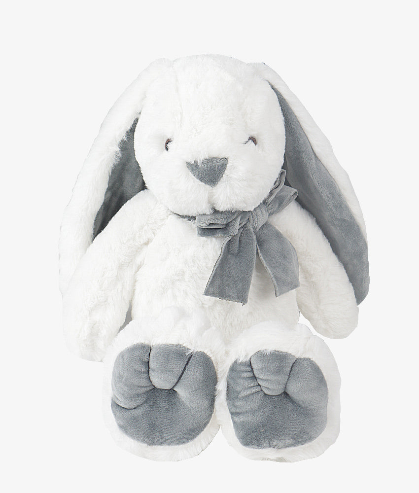 Elegant Smockers LK | Plush Bow Bunny - White | Sri Lanka 