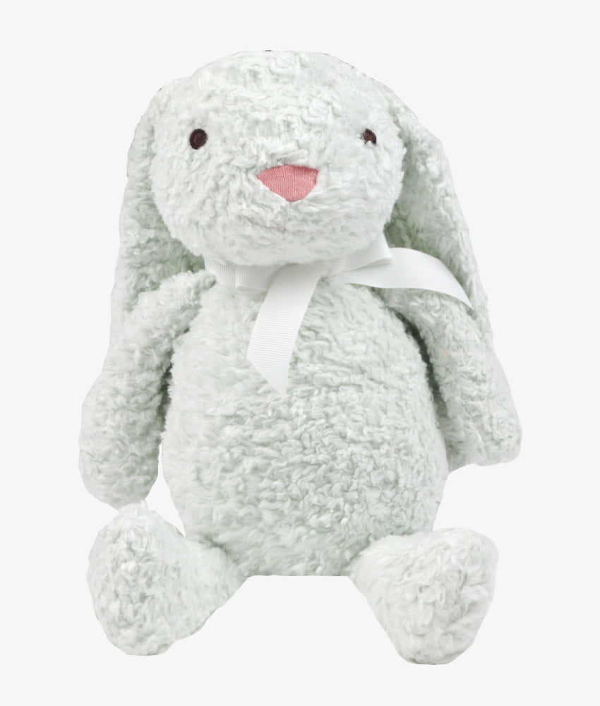 Elegant Smockers LK | Plush Organic Bunny Rabbit - Mint | Sri Lanka 