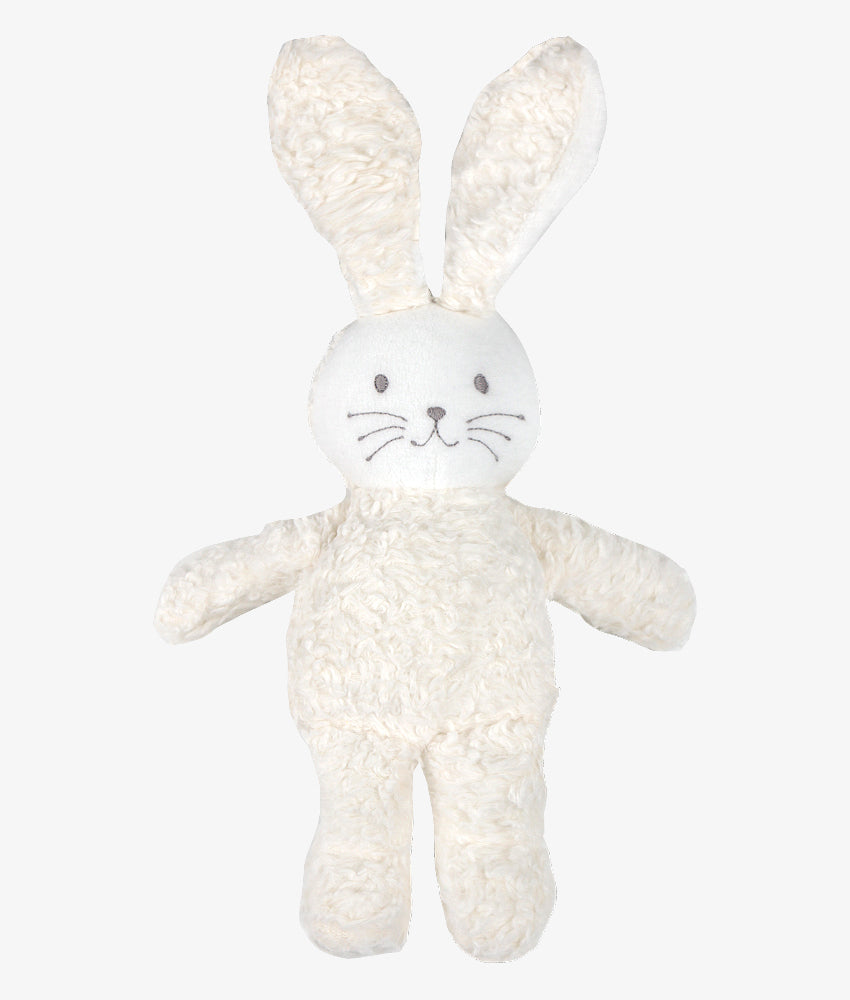 Elegant Smockers LK | Plush Organic Mini Bunny Rabbit - White | Sri Lanka 