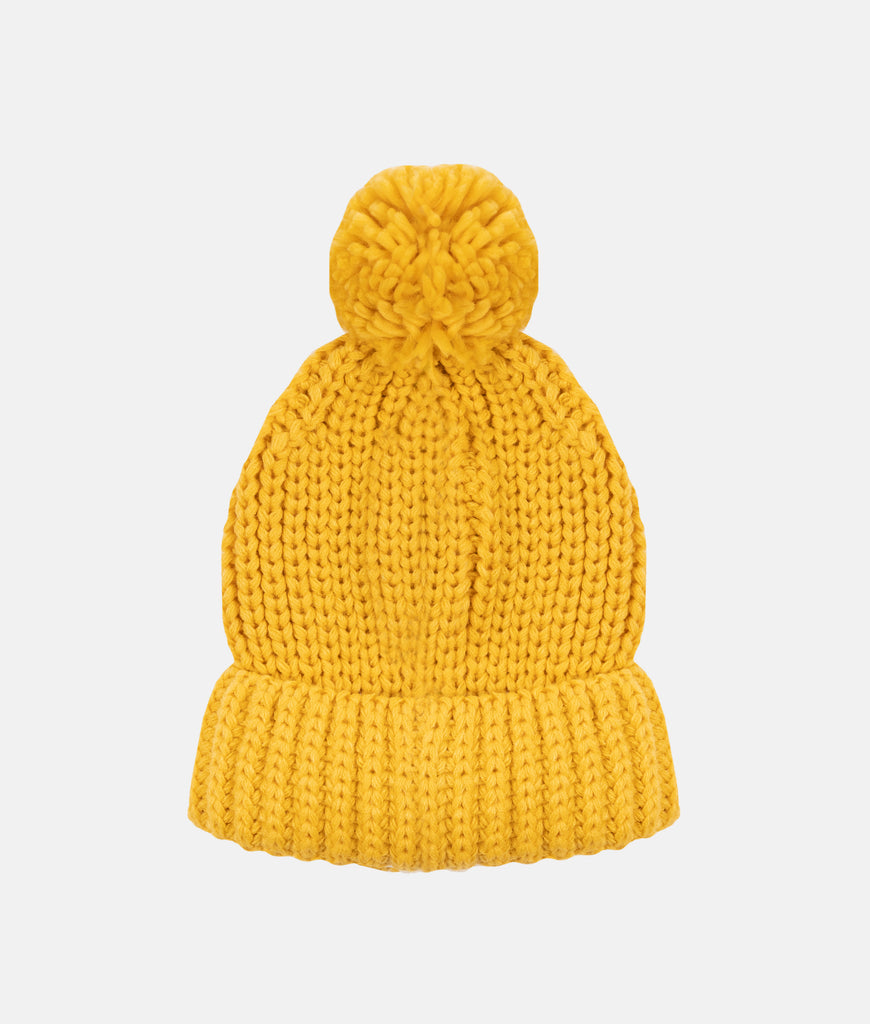 Elegant Smockers LK | Pom Pom Winter Hat - Amber | Sri Lanka 