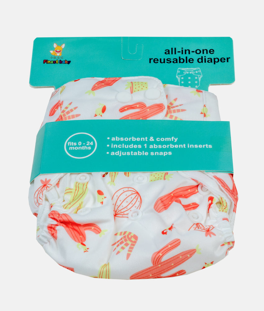 Elegant Smockers LK | Reusable Baby Nappy Wrap  - Mix Print (0-24months) | Sri Lanka 