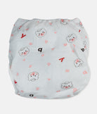 Elegant Smockers LK | Reusable Baby Nappy Wrap - Pink Teddy Print | Sri Lanka 