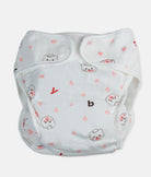 Elegant Smockers LK | Reusable Baby Nappy Wrap - Pink Teddy Print | Sri Lanka 