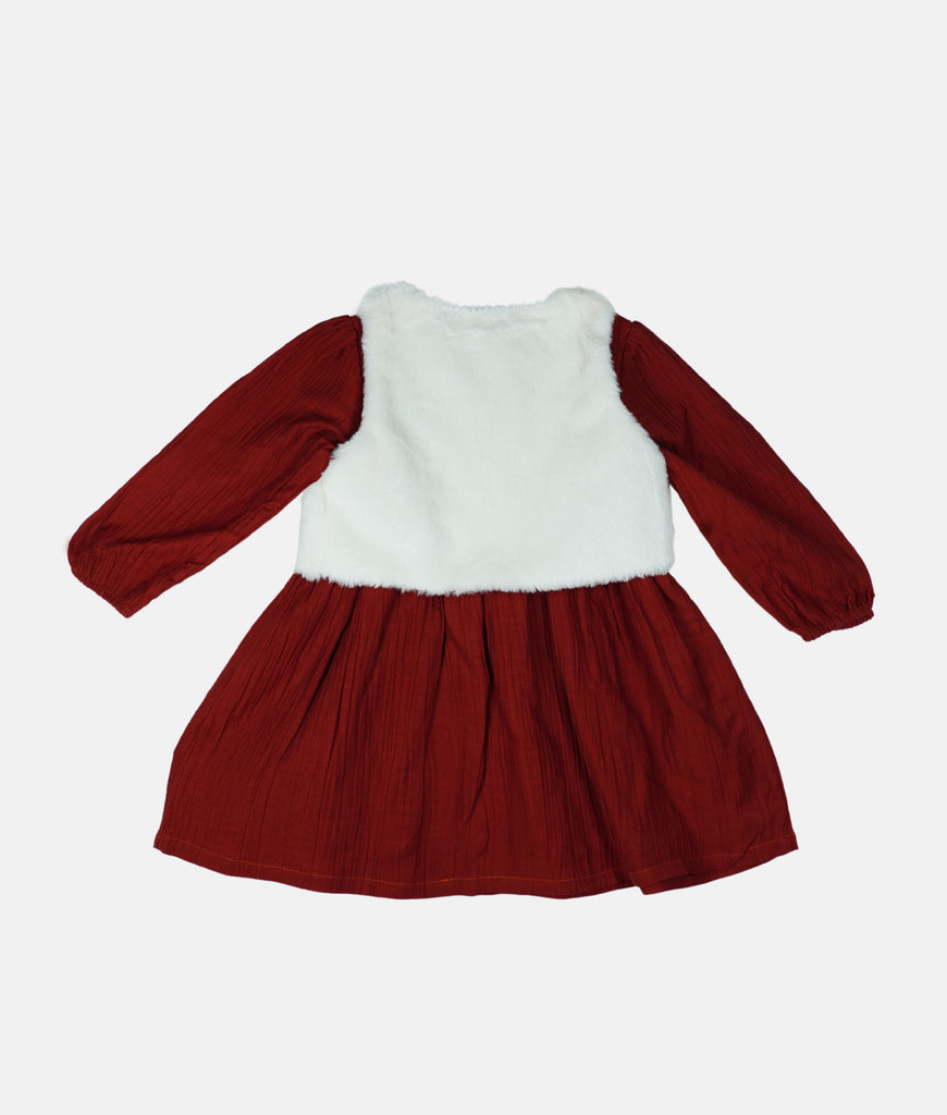 Elegant Smockers LK | Burgundy Girls Dress with Jacket - SALE | Sri Lanka 