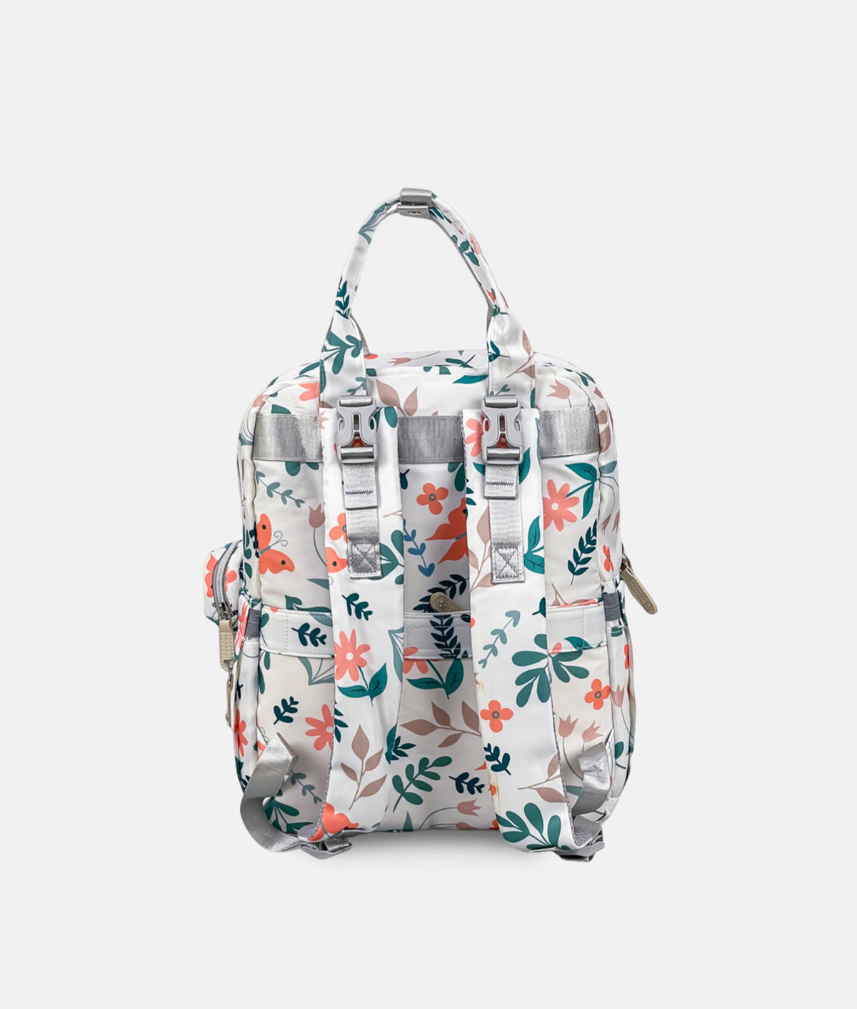Stylish Mommy Backpack - Ivory Scandi Garden | Shop online | Elegant ...