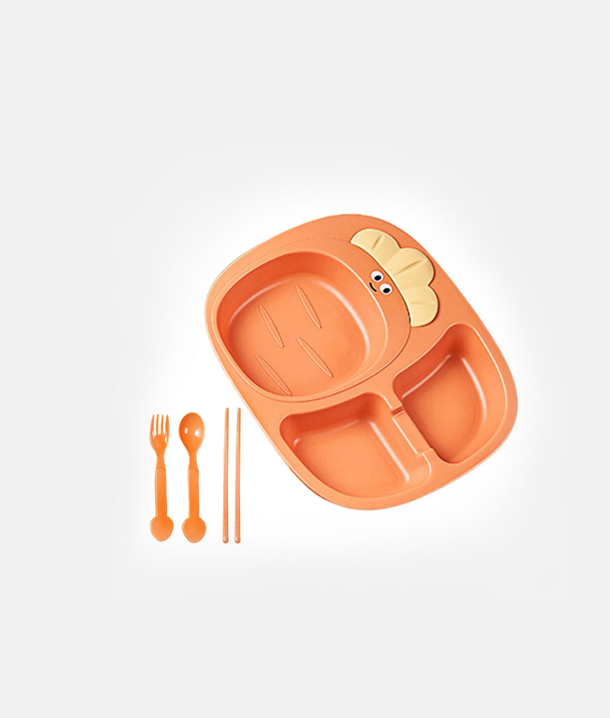 Elegant Smockers LK | Toddler Feeding Set Plates & Cutlery | Sri Lanka 