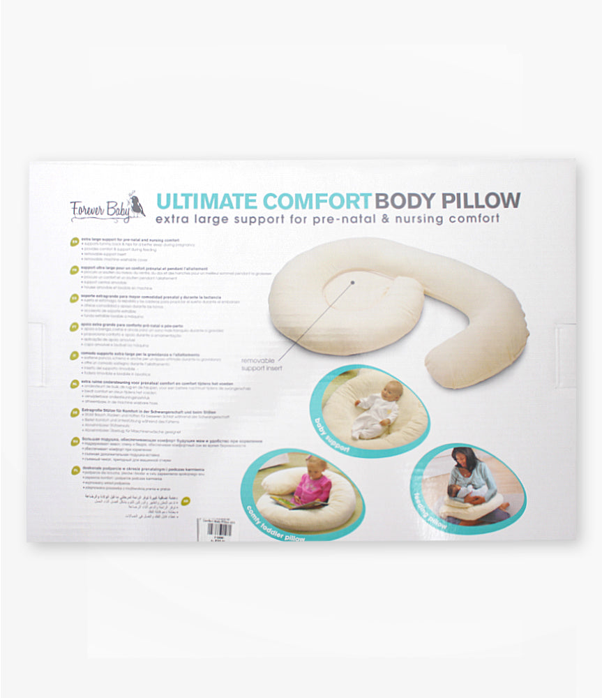 Elegant Smockers LK | Ultimate Comfort Body Pillow “4 in 1”- White | Sri Lanka 