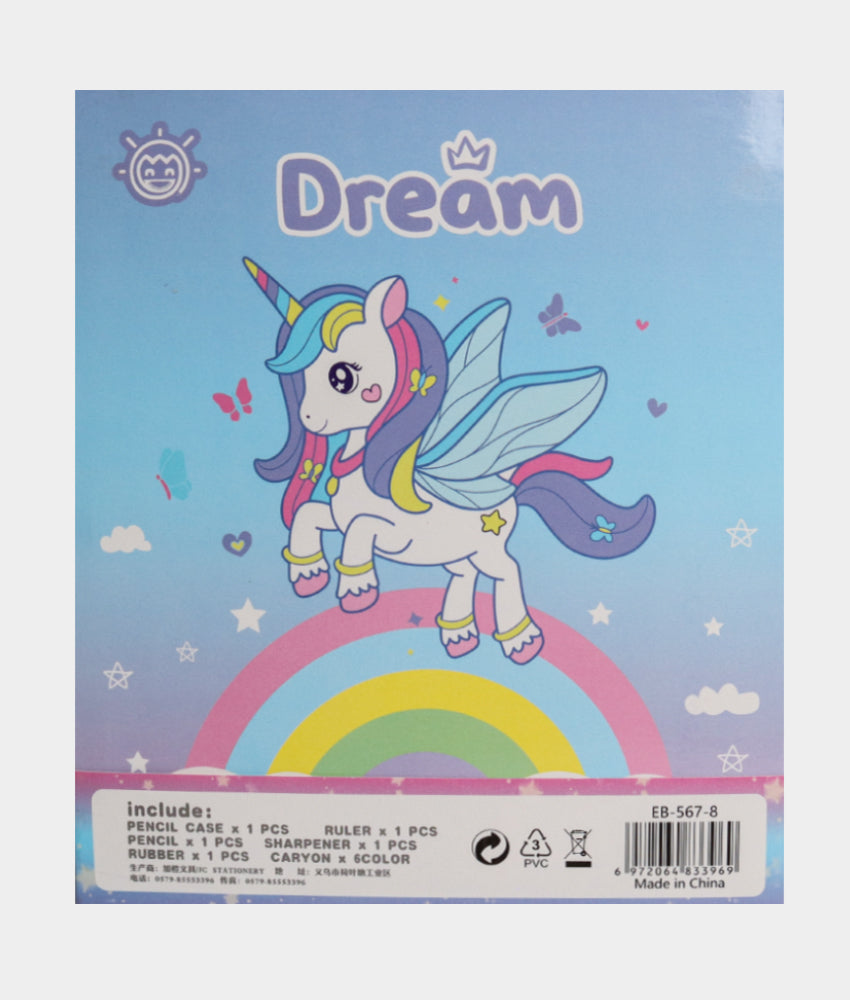 Elegant Smockers LK | Unicorn Girls Stationery Set | Sri Lanka 