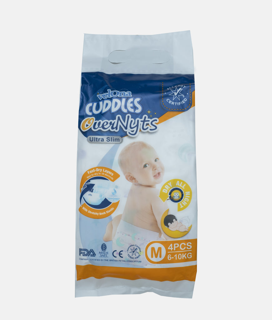 Elegant Smockers LK | Velona Cuddles Over Nyt Diapers - Mini Pack (M) | Sri Lanka 