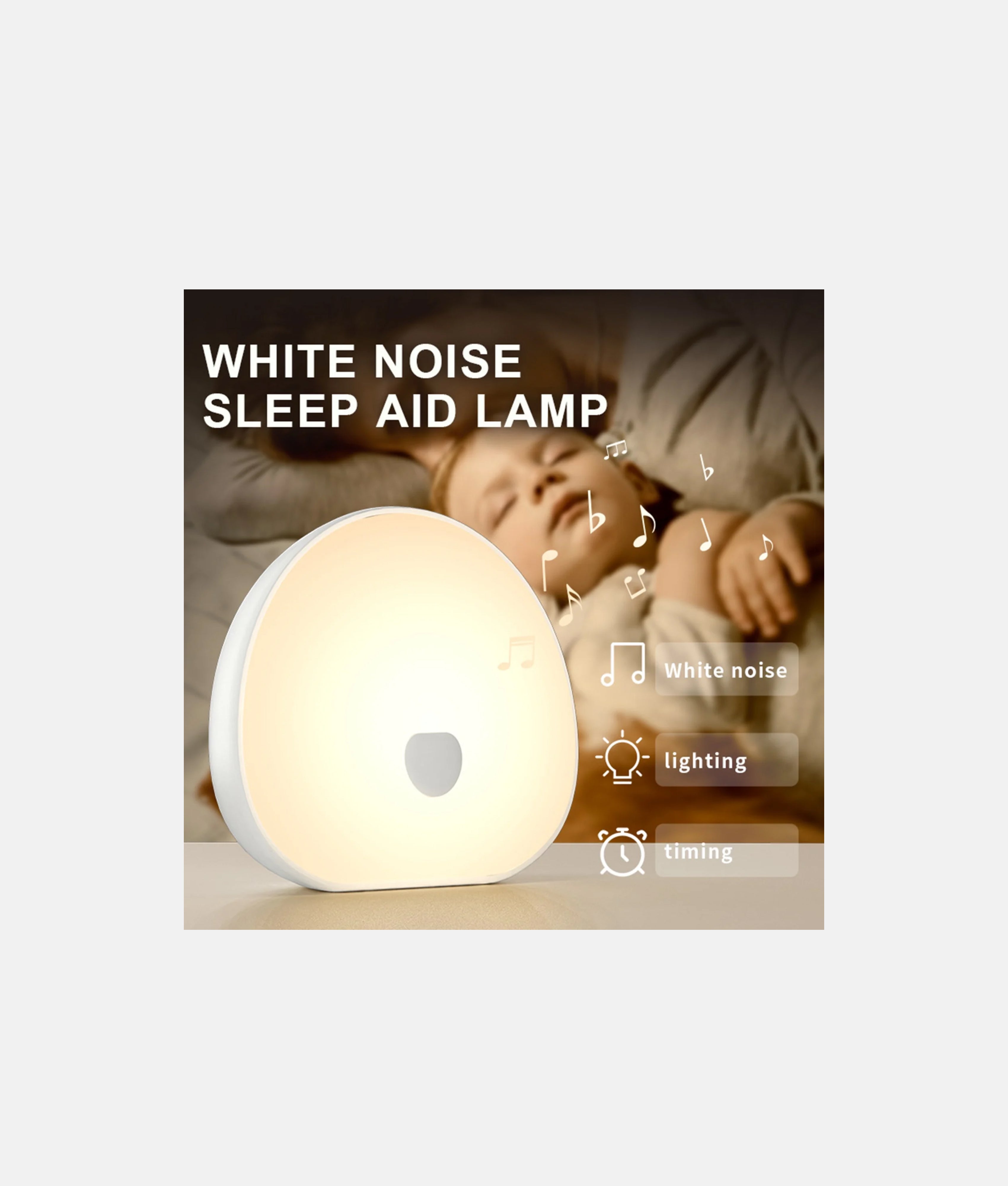 Elegant Smockers LK | White Noise Sleep Aid Lamp | Sri Lanka 