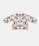 Elegant Smockers LK | Wild Floral Long Sleeves Girls Top | Sri Lanka 