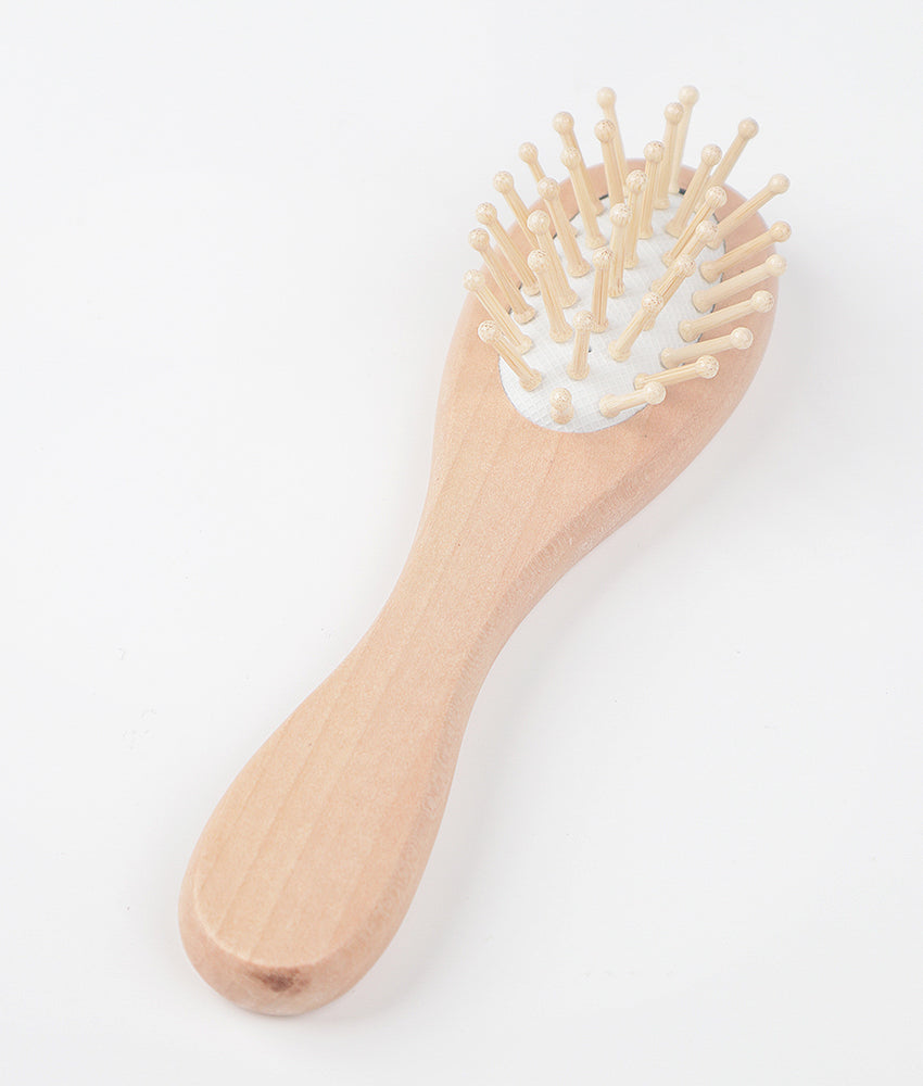 Elegant Smockers LK | Wooden Bristles Baby Massage and Scalp Brush | Sri Lanka 