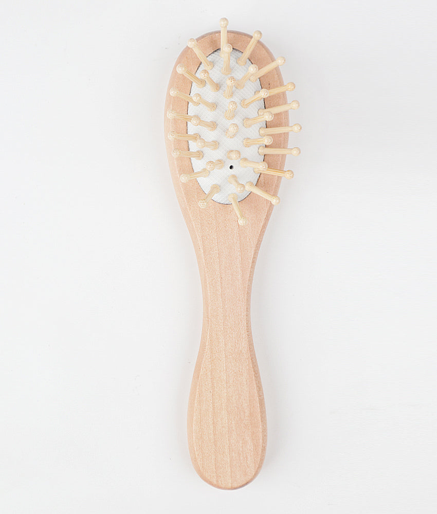 Elegant Smockers LK | Wooden Bristles Baby Massage and Scalp Brush | Sri Lanka 