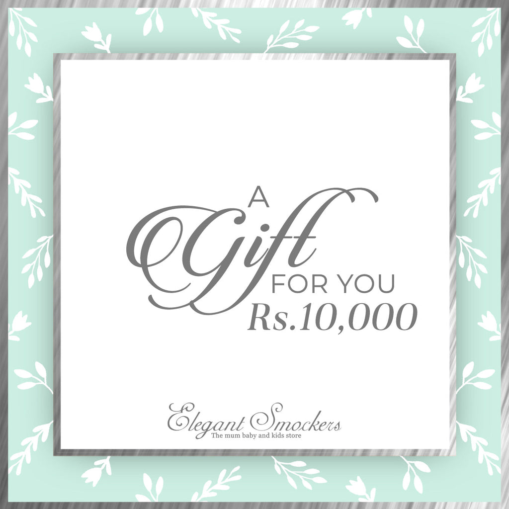 Elegant Smockers LK | Gift Vouchers - Rs.10,000/= | Sri Lanka 
