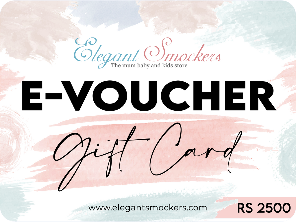 Elegant Smockers LK | E-Gift Voucher - Online Only | Sri Lanka 