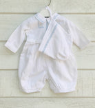 Elegant Smockers LK | Celebration Baby Romper & Cap Set - White (Pre-Order) | Sri Lanka 