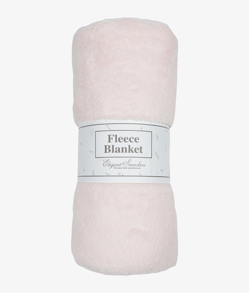 Elegant Smockers LK | Baby Fleece Blanket - Pink | Sri Lanka 