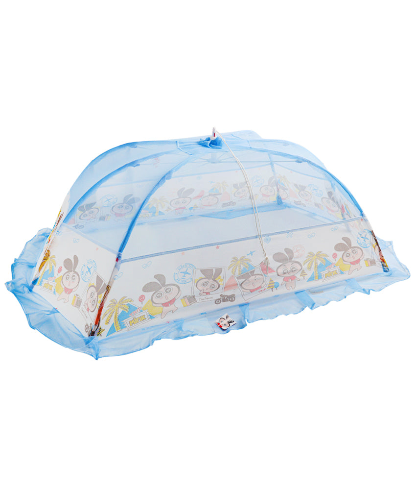 Elegant Smockers LK | Baby Umbrella Net - Blue Large | Sri Lanka 