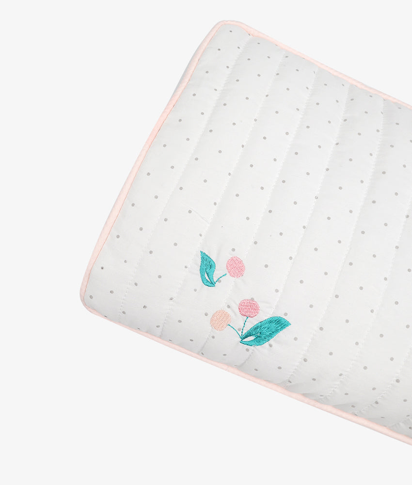 Elegant Smockers LK | Baby Pillow Covers – Cherry Theme | Sri Lanka 
