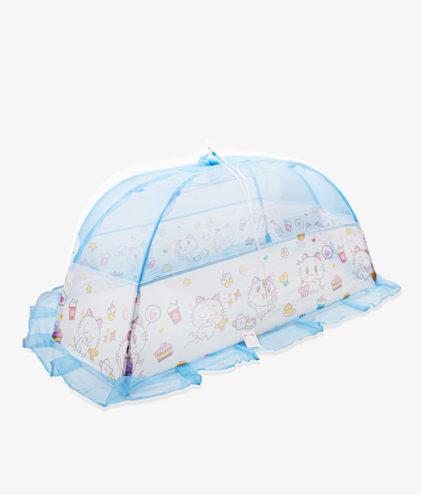 Elegant Smockers LK | Baby Umbrella Net - Blue Large | Sri Lanka 