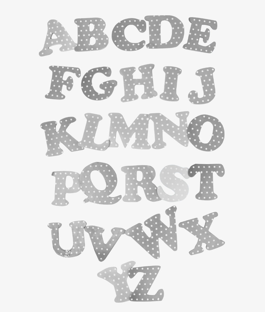 Elegant Smockers LK | Wooden Letters for Baby Nursery | Sri Lanka 