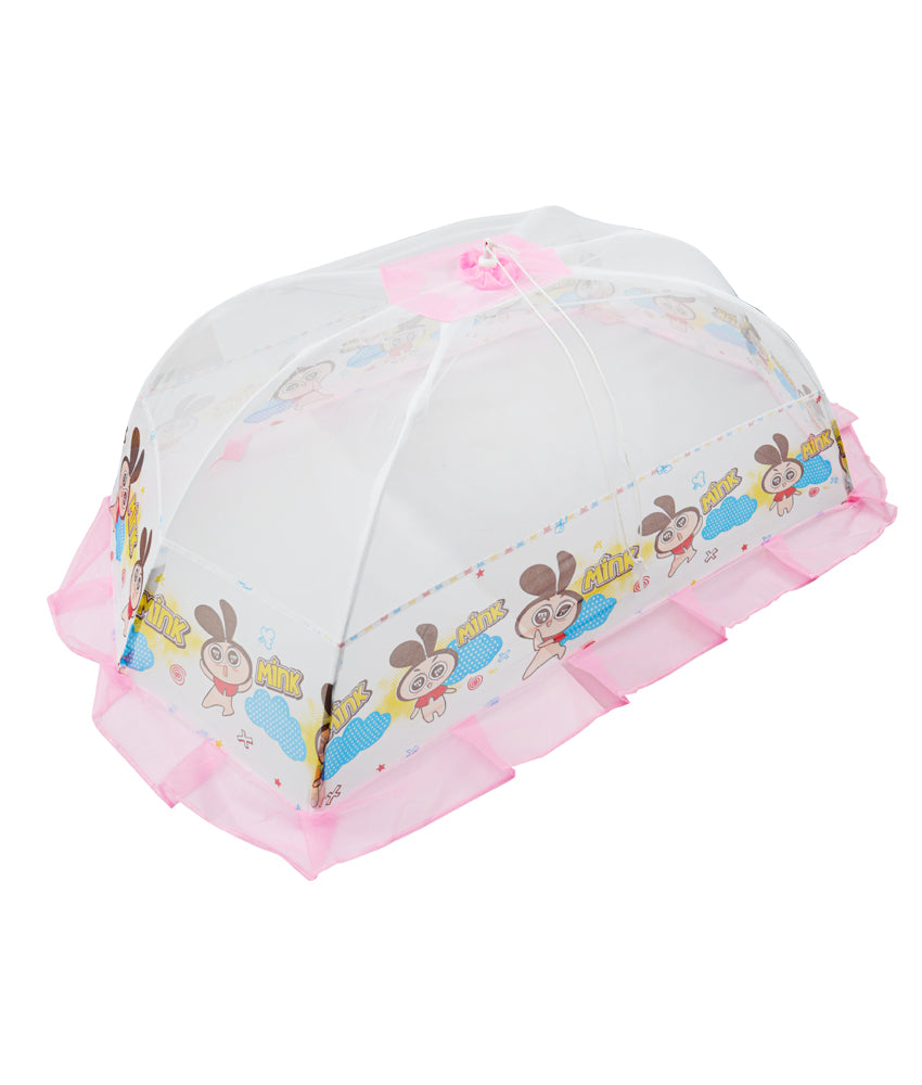 Elegant Smockers LK | Baby Umbrella Net - Pink Large | Sri Lanka 