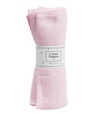 Elegant Smockers LK | Baby Cotton Nappies 18x18" - Pink | Sri Lanka 