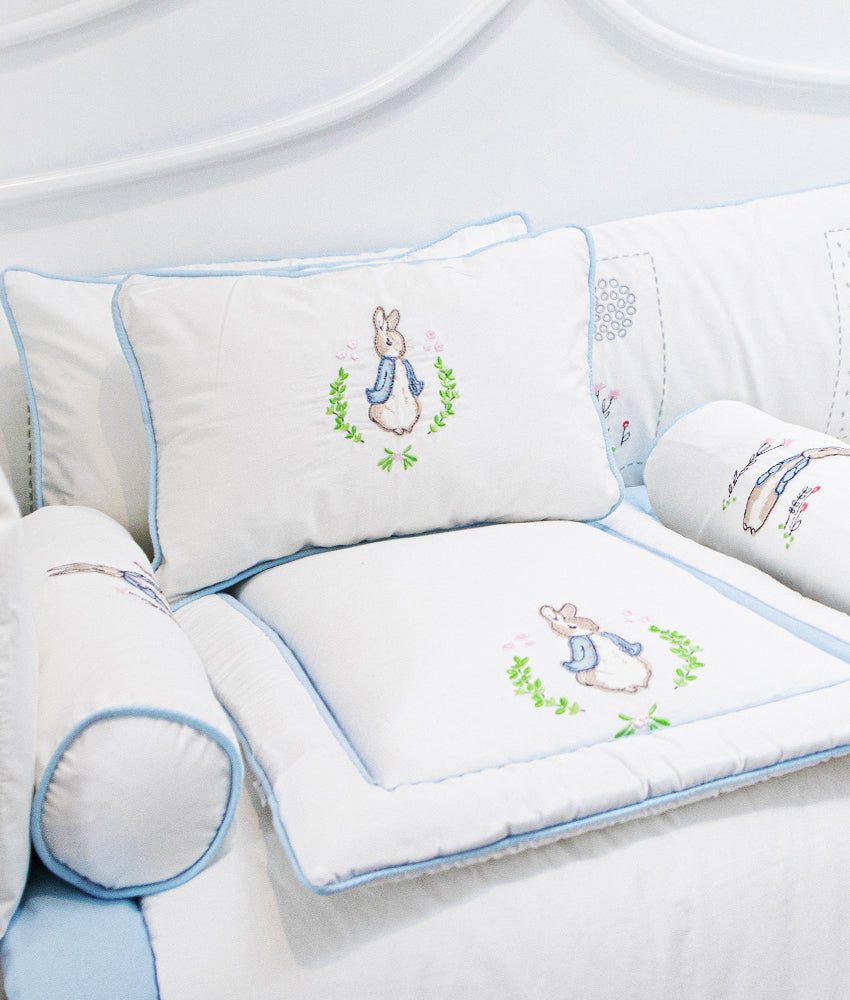 Elegant Smockers LK | Bedding Bundle (6 pcs) - Peter Rabbit Theme | Sri Lanka 