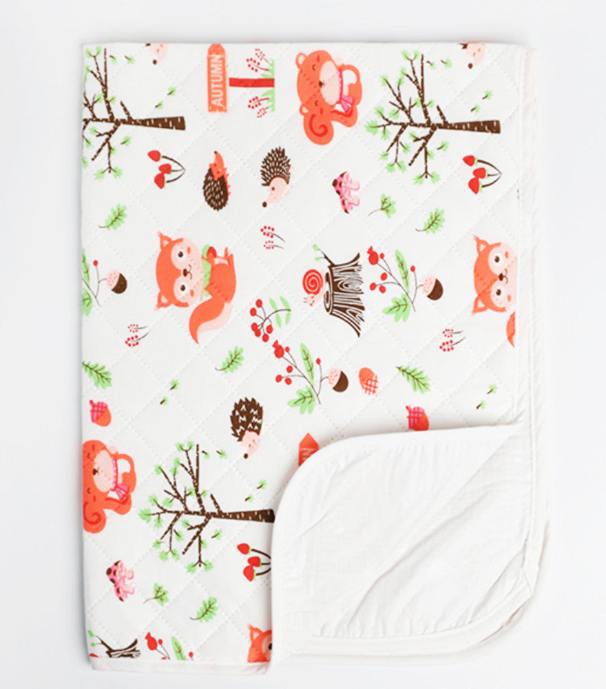 Elegant Smockers LK | Baby Rubber Sheet - Autumn Print | Sri Lanka 