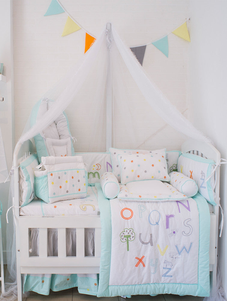 Elegant Smockers LK | Nursery Bunting - Alphabet Theme | Sri Lanka 