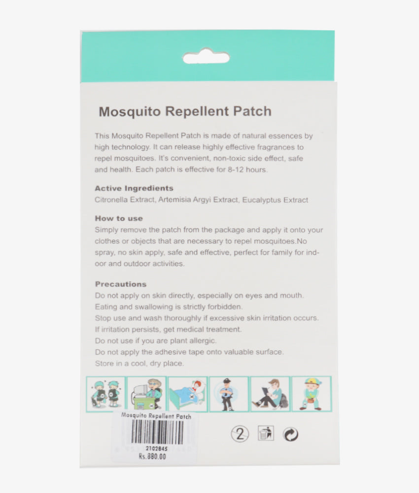 Elegant Smockers LK | Mosquito Repellent Patches | Sri Lanka 