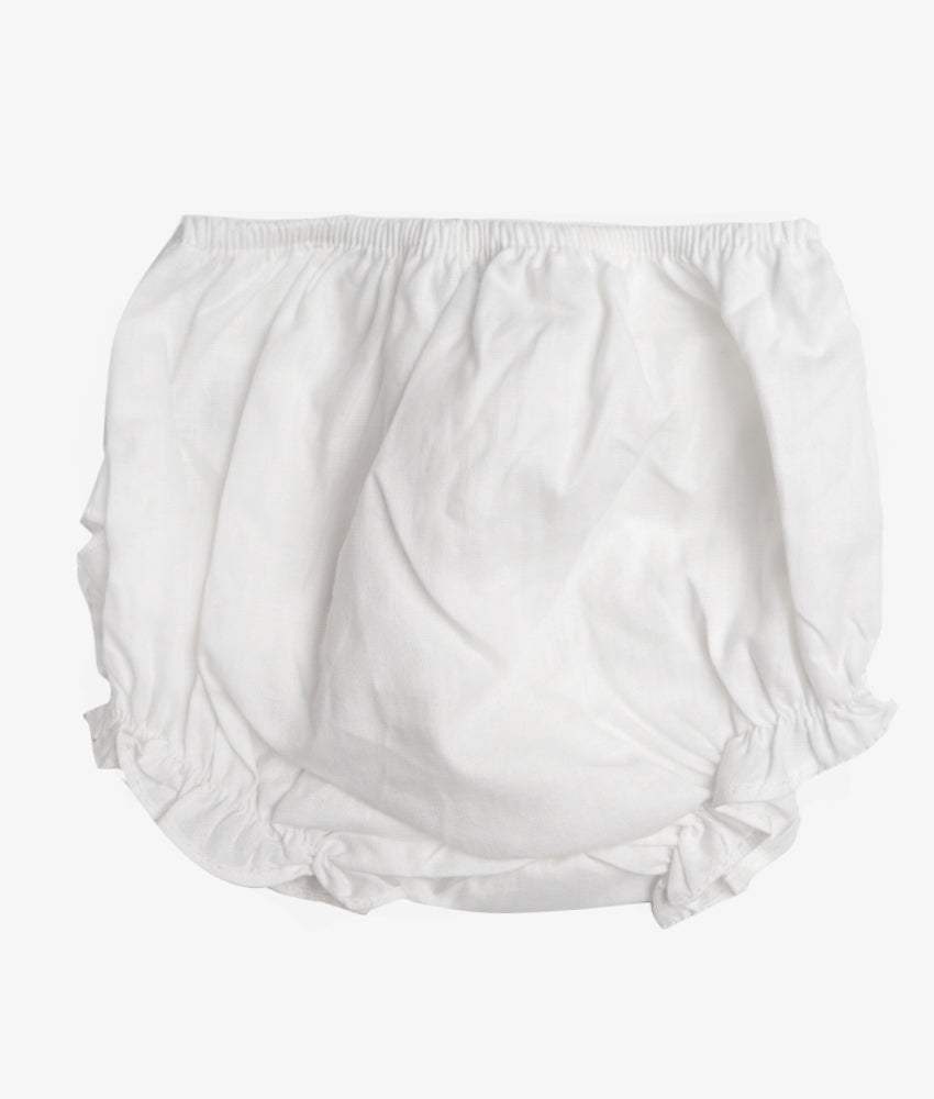 Elegant Smockers LK | Baby Bloomers - White | Sri Lanka 