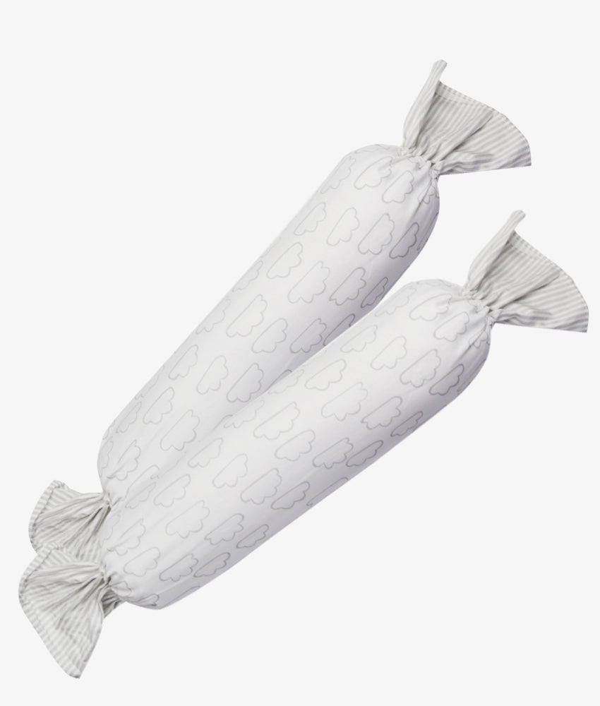 Elegant Smockers LK | Baby Bolster Pillow Cover – Cloudy Theme | Sri Lanka 