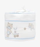 Elegant Smockers LK | Baby Cot Bumpers – Blue Bear Theme | Sri Lanka 