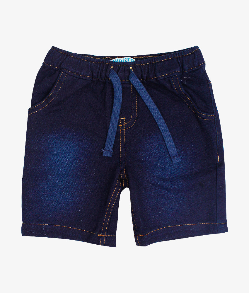 Elegant Smockers LK | Baby Denim Shorts - With Loop - 0-3 Months | Sri Lanka 