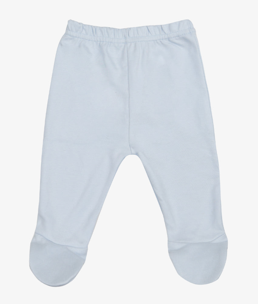 Elegant Smockers LK | Baby Footed Pants - Blue | Sri Lanka 