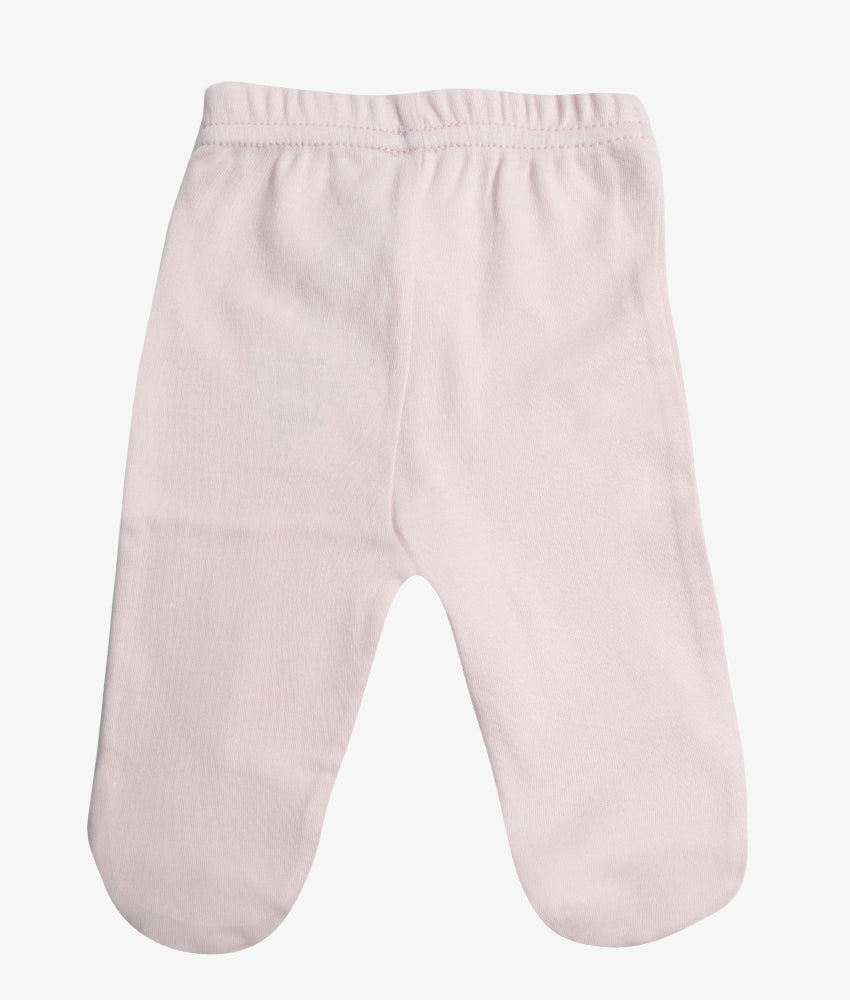 Elegant Smockers LK | Baby Footed Pants - Pink | Sri Lanka 