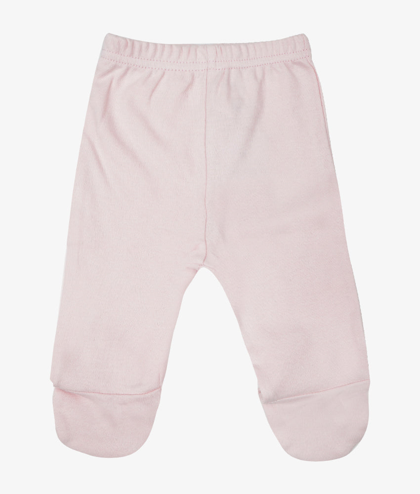 Elegant Smockers LK | Baby Footed Pants - Pink | Sri Lanka 