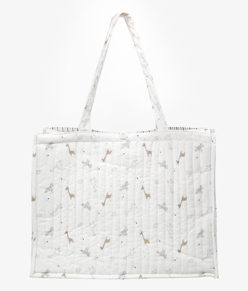 Elegant Smockers LK | XL Baby Tote Bag – Savannah Theme | Sri Lanka 