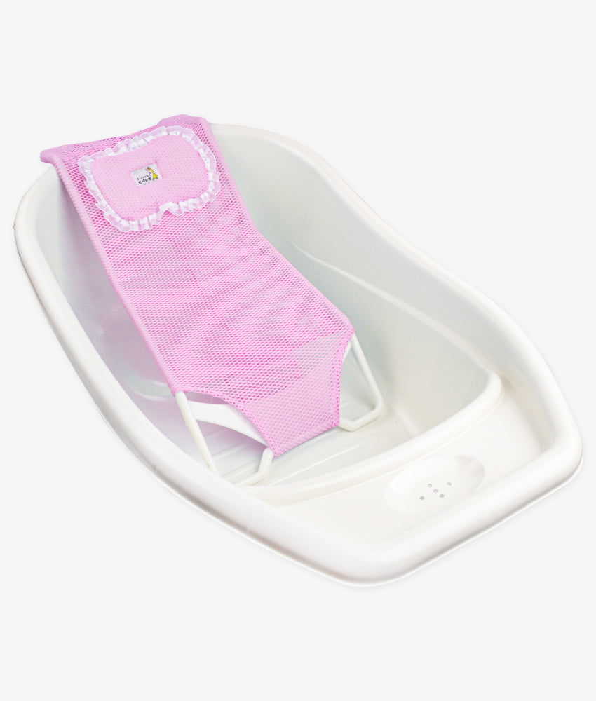 Elegant Smockers LK | Baby Bath Bed - Pink | Sri Lanka 