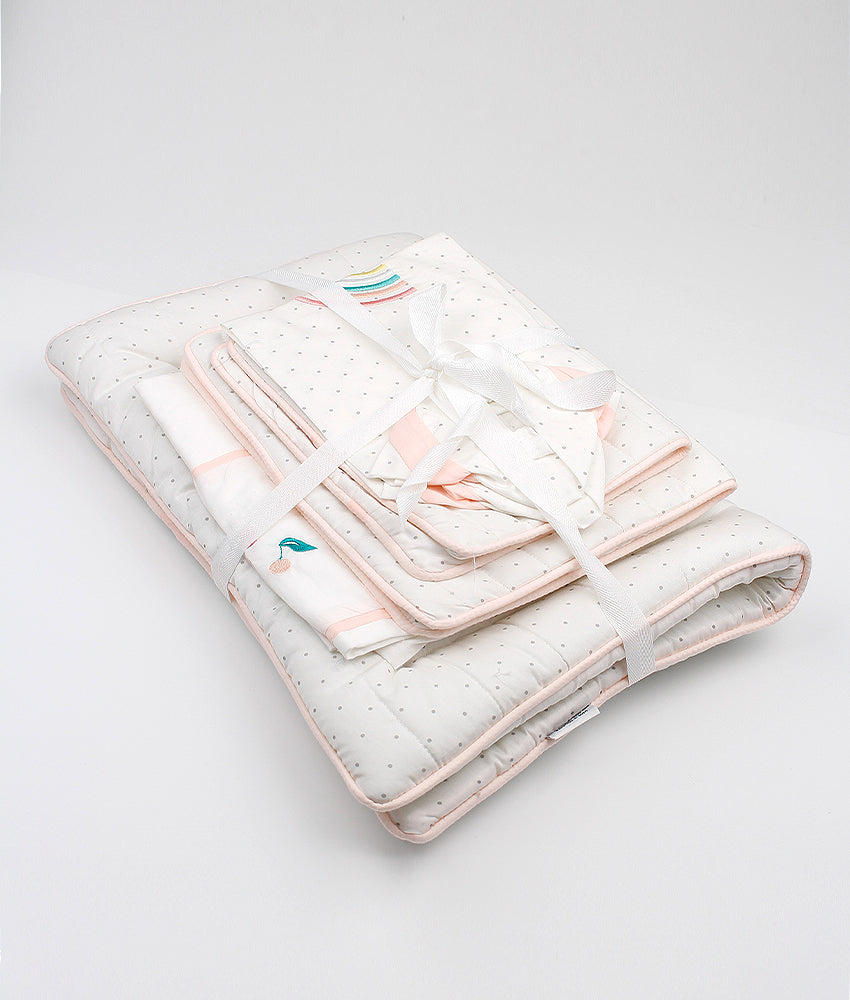 Elegant Smockers LK | Bedding Bundle (6 pcs) - Cherry Theme | Sri Lanka 