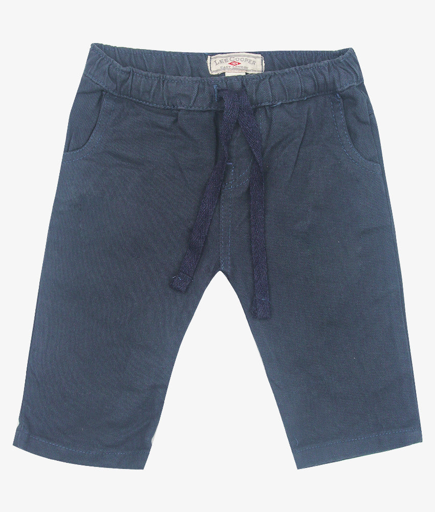 Elegant Smockers LK | Boys Cotton Pants With Loop - Dark Blue | Sri Lanka 