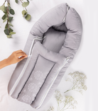 Elegant Smockers LK | Baby Carry Quilt – Dandelion Theme (Grey) | Sri Lanka 
