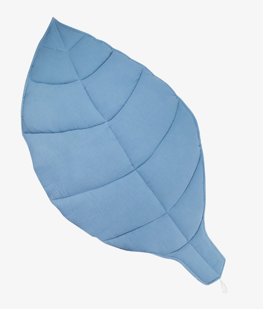 Elegant Smockers LK | Leaf Baby Playmat - Blue | Sri Lanka 