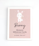 Elegant Smockers LK | Moment Milestone Cards - Bunny | Sri Lanka 