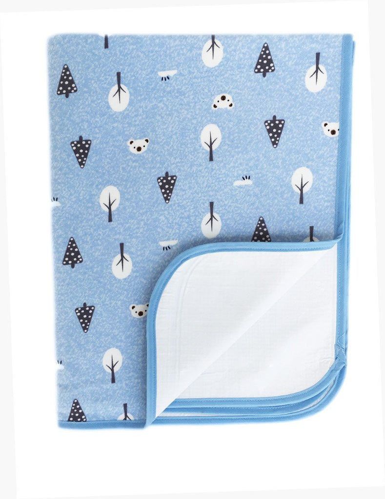 Elegant Smockers LK | Baby Rubber Sheet - Snow Bear Print | Sri Lanka 