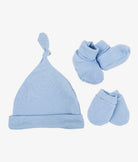 Elegant Smockers LK | Baby Socks, Mittens & Cap Set - Blue | Sri Lanka 
